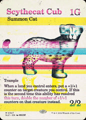 Scythecat Cub - Magic: The Gathering - MoxLand