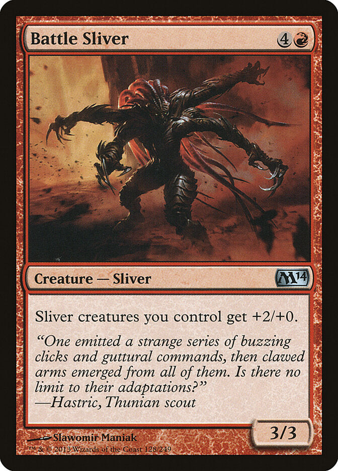 Fractius de Batalha / Battle Sliver - Magic: The Gathering - MoxLand