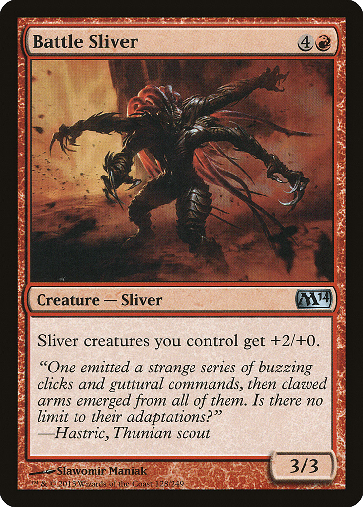 Fractius de Batalha / Battle Sliver - Magic: The Gathering - MoxLand