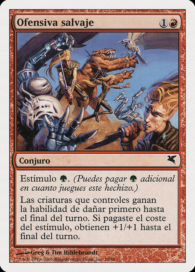 Ofensiva Selvagem / Savage Offensive - Magic: The Gathering - MoxLand