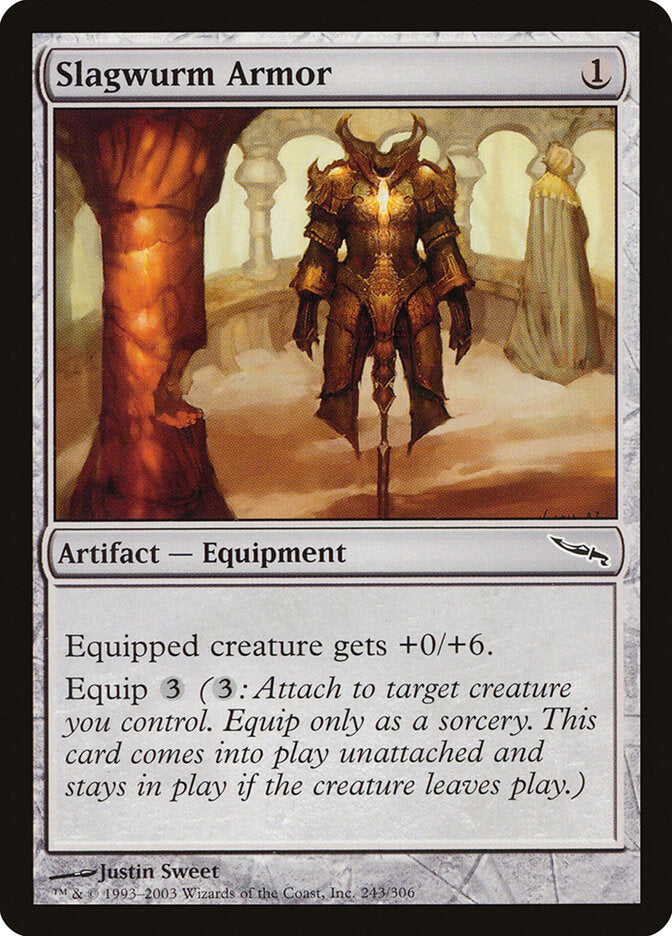 Armadura de Vorme Escoriáceo / Slagwurm Armor - Magic: The Gathering - MoxLand