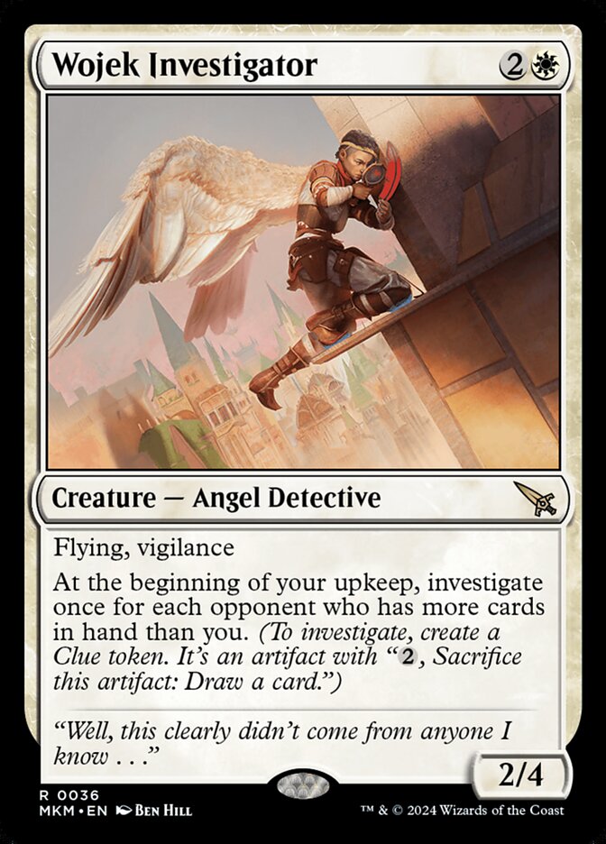 Investigadora Wojek / Wojek Investigator - Magic: The Gathering - MoxLand