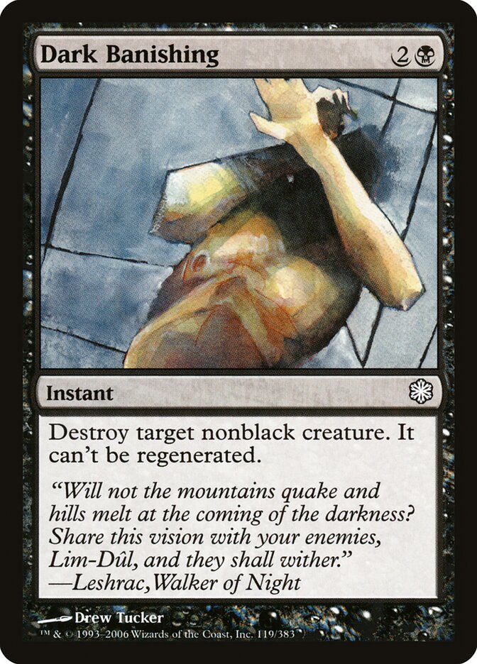 Banimento Sombrio / Dark Banishing - Magic: The Gathering - MoxLand