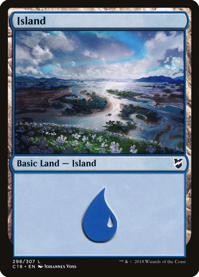 Ilha / Island - Magic: The Gathering - MoxLand