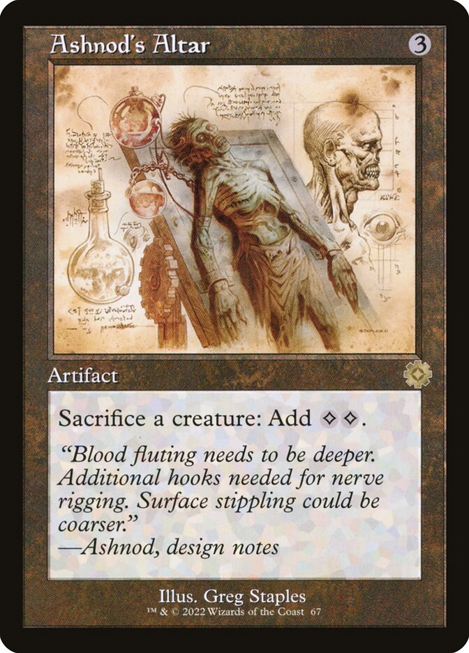 Altar de Ashnod / Ashnod's Altar - Magic: The Gathering - MoxLand