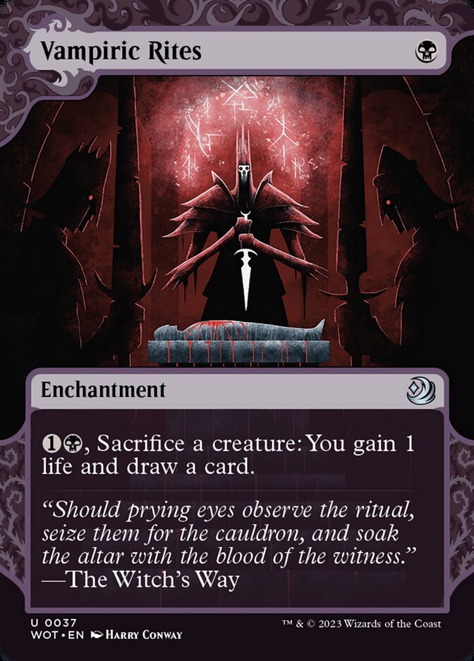 Ritos Vampíricos / Vampiric Rites - Magic: The Gathering - MoxLand