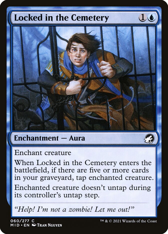 Trancado no Cemitério / Locked in the Cemetery - Magic: The Gathering - MoxLand