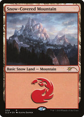 Montanha da Neve / Snow-Covered Mountain - Magic: The Gathering - MoxLand
