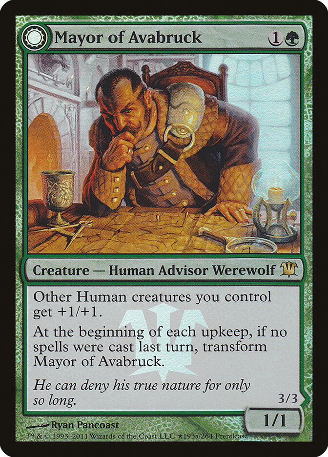 Prefeito de Avabruck / Mayor of Avabruck - Magic: The Gathering - MoxLand