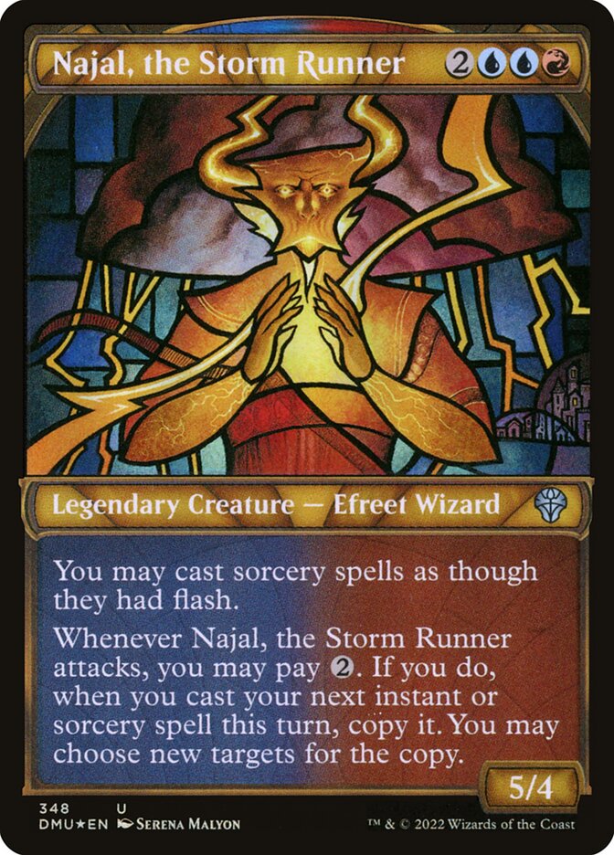 Najal, o Corredor das Tempestades / Najal, the Storm Runner - Magic: The Gathering - MoxLand