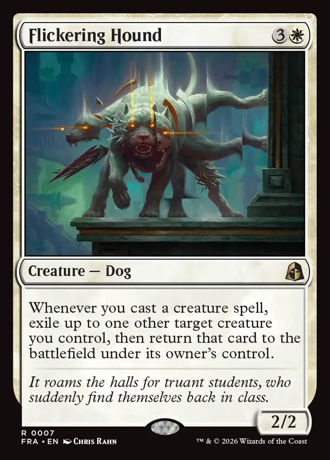 Flickering Hound - Magic: The Gathering - MoxLand
