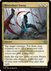 Rasteira de Roda d'Água / Riverwheel Sweep - Magic: The Gathering - MoxLand