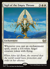 Insígnia do Trono Vazio / Sigil of the Empty Throne - Magic: The Gathering - MoxLand