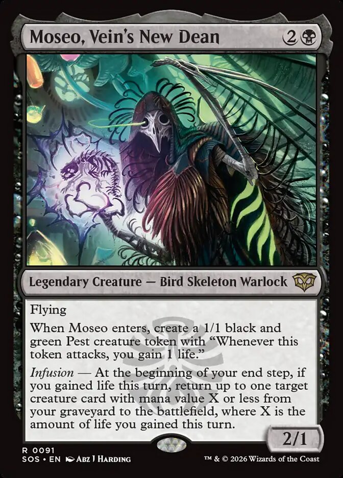 Moseo, Vein's New Dean - Magic: The Gathering - MoxLand