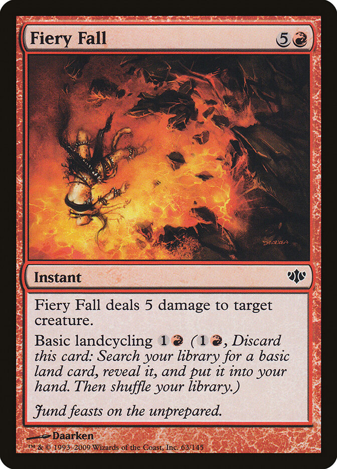Queda Ardente / Fiery Fall - Magic: The Gathering - MoxLand