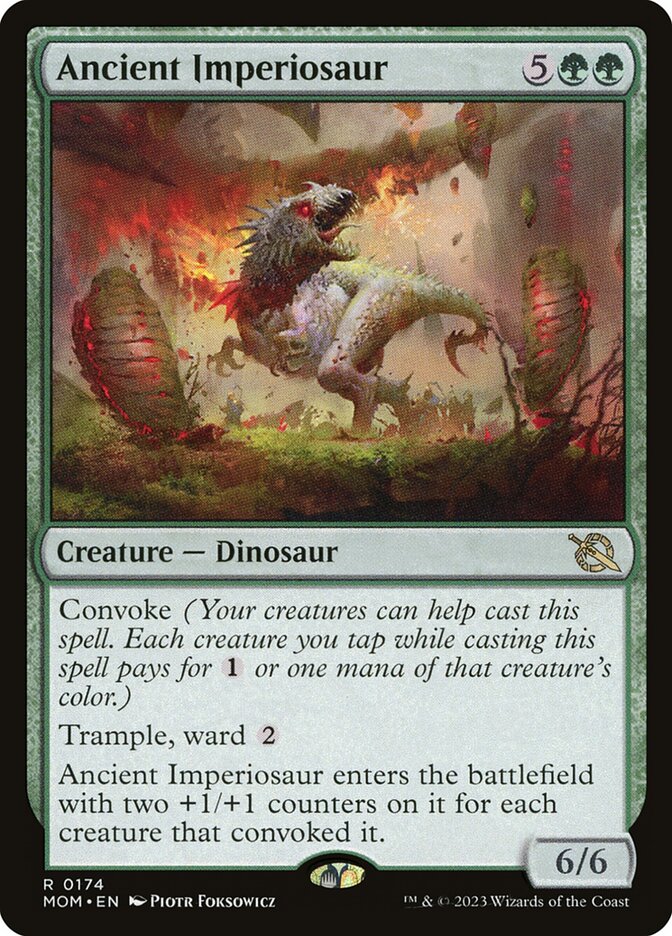 Imperiossauro Antigo / Ancient Imperiosaur - Magic: The Gathering - MoxLand