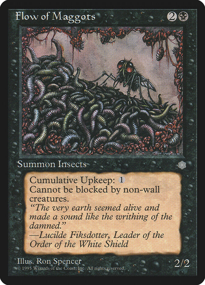 Onda de Vermes / Flow of Maggots - Magic: The Gathering - MoxLand