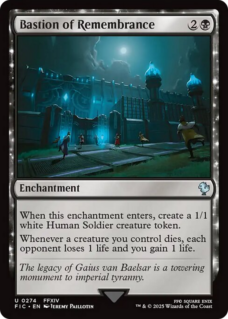 Bastião da Recordação / Bastion of Remembrance - Magic: The Gathering - MoxLand