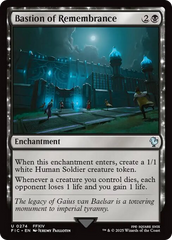 Bastião da Recordação / Bastion of Remembrance - Magic: The Gathering - MoxLand