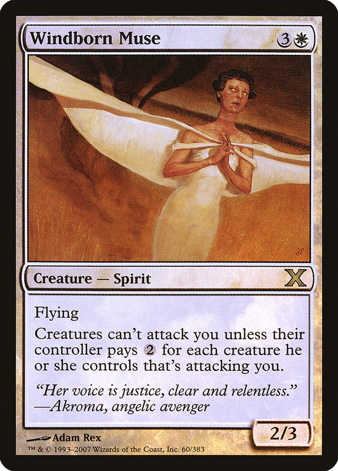 Musa Nascida do Vento / Windborn Muse - Magic: The Gathering - MoxLand