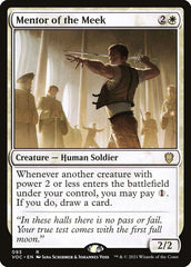 Mentor dos Humildes / Mentor of the Meek - Magic: The Gathering - MoxLand