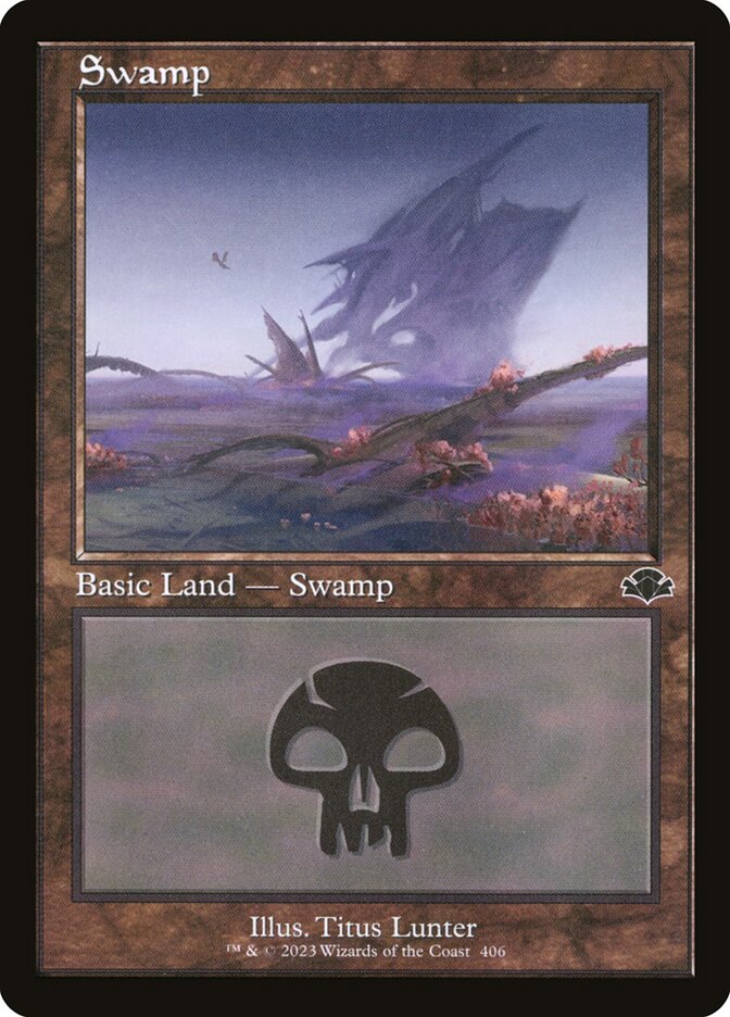 Pântano / Swamp - Magic: The Gathering - MoxLand