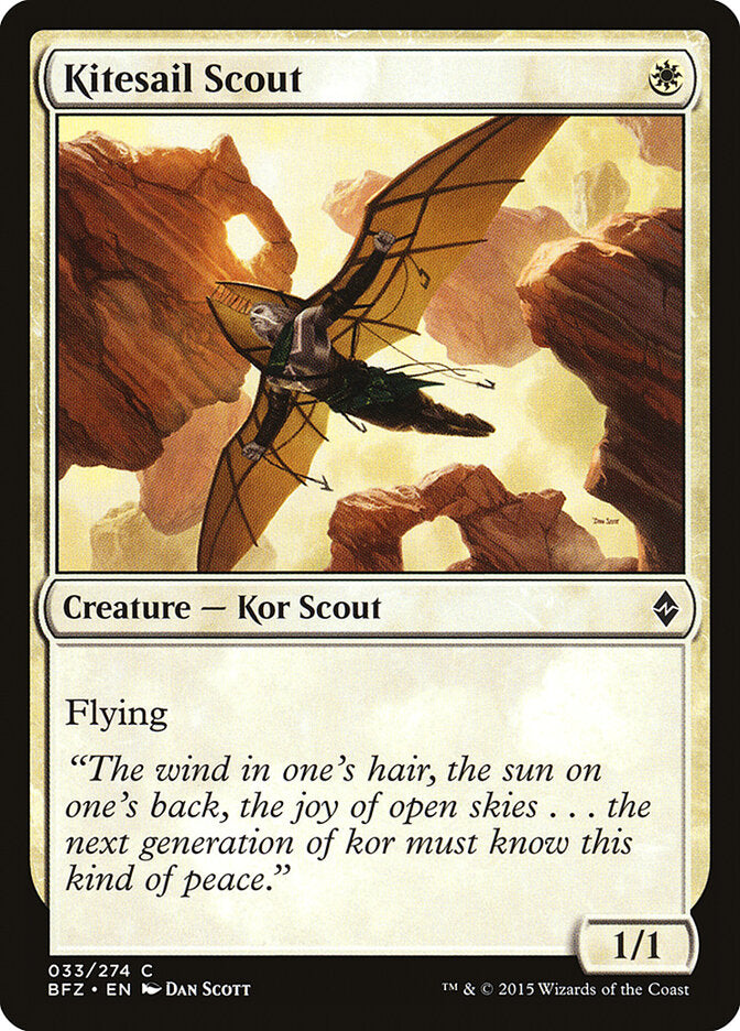 Batedor Aerovelista / Kitesail Scout - Magic: The Gathering - MoxLand