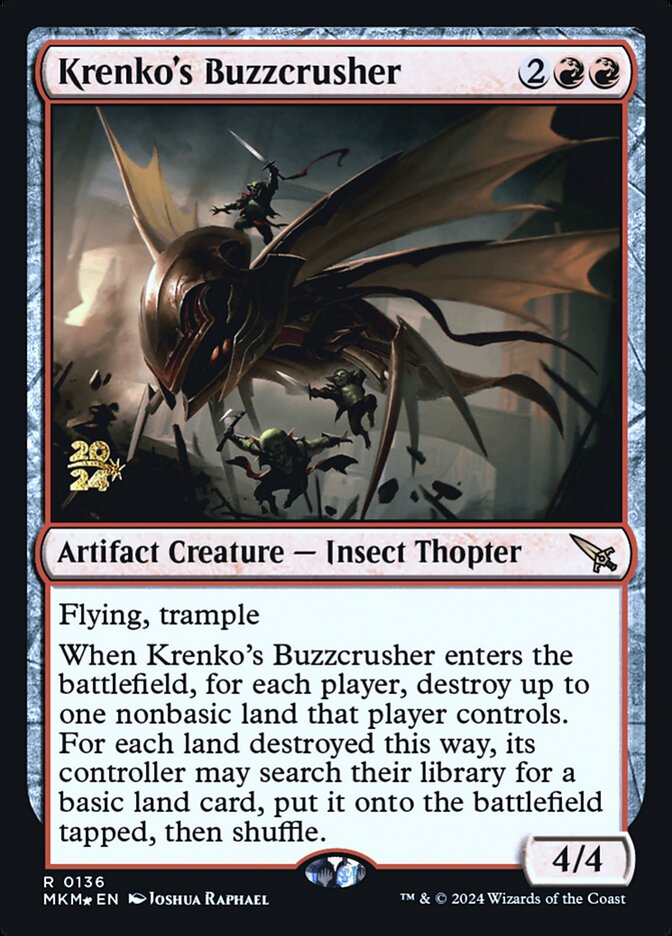 Dezzztruidor de Krenko / Krenko's Buzzcrusher - Magic: The Gathering - MoxLand