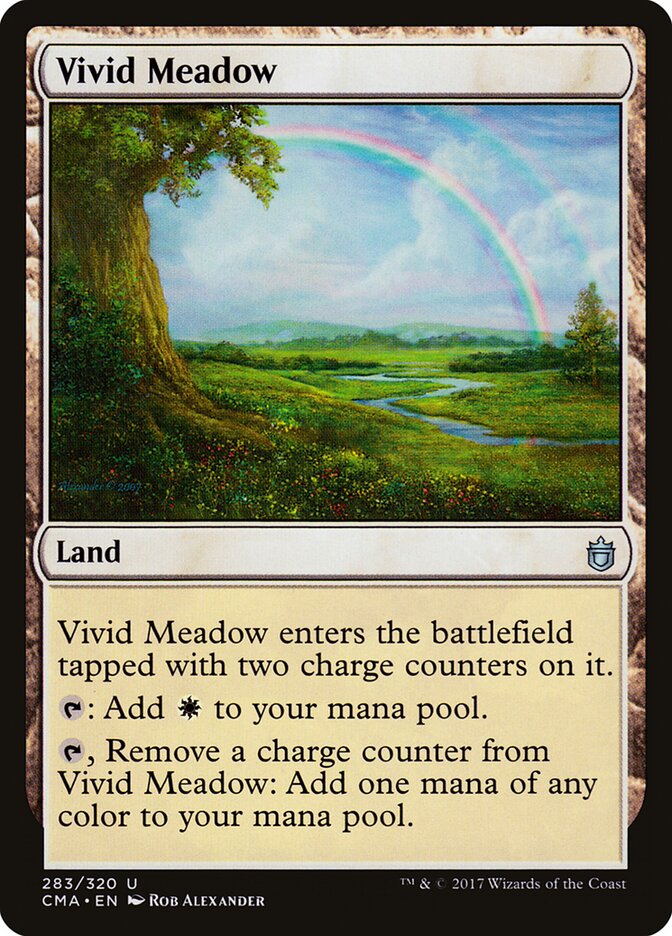Prado Vívido / Vivid Meadow - Magic: The Gathering - MoxLand