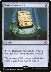 Registro de Genealogia / Slate of Ancestry - Magic: The Gathering - MoxLand