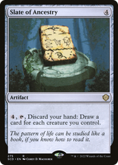 Registro de Genealogia / Slate of Ancestry - Magic: The Gathering - MoxLand