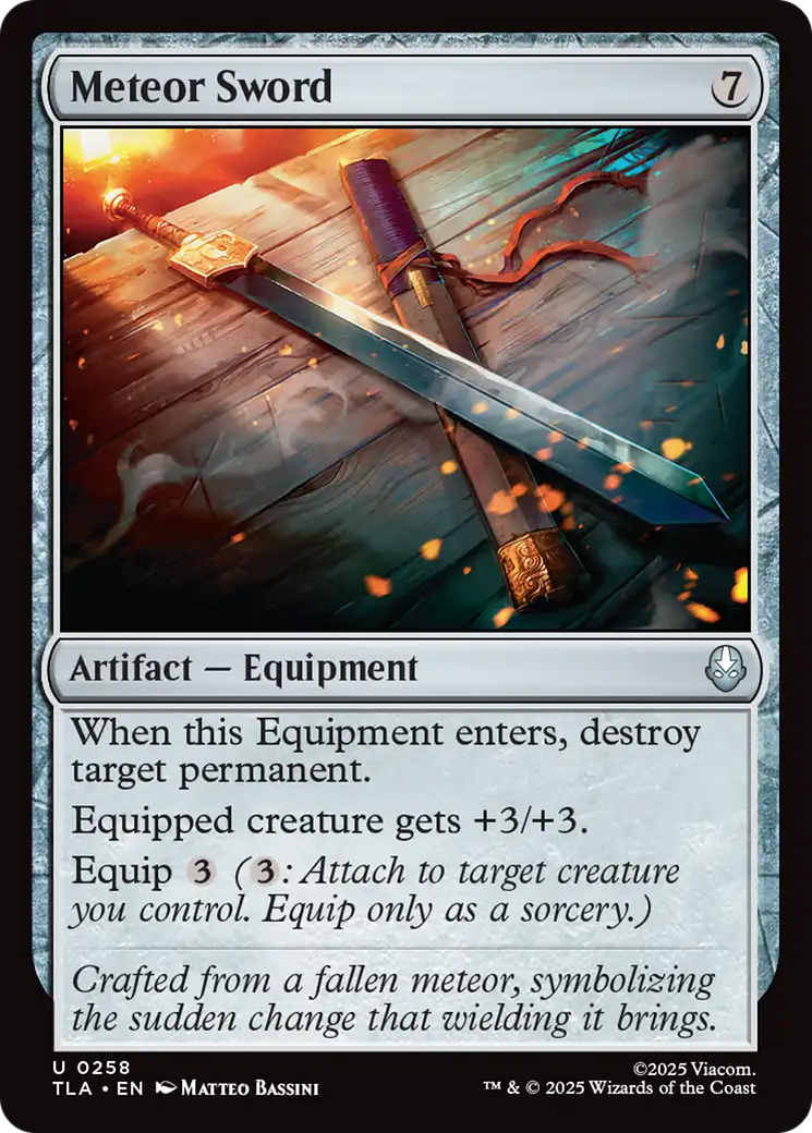 Espada Espacial / Meteor Sword - Magic: The Gathering - MoxLand