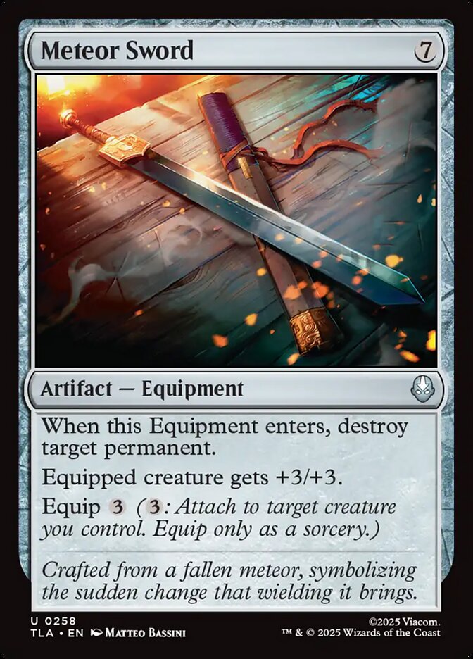Espada Espacial / Meteor Sword - Magic: The Gathering - MoxLand