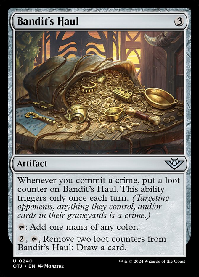 Carga dos Bandidos / Bandit's Haul - Magic: The Gathering - MoxLand