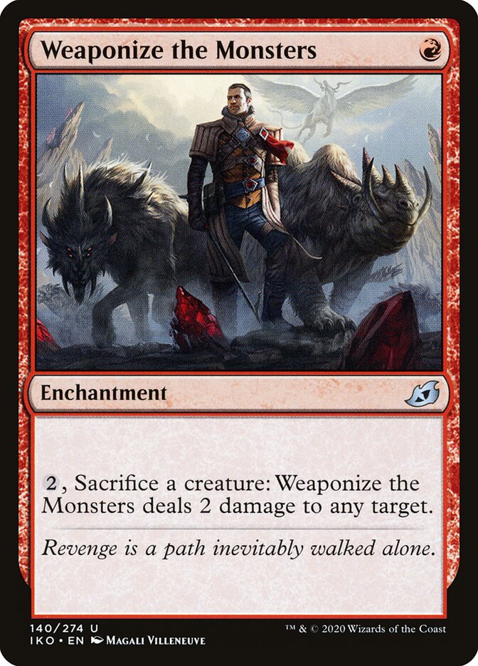 Militarizar os Monstros / Weaponize the Monsters - Magic: The Gathering - MoxLand