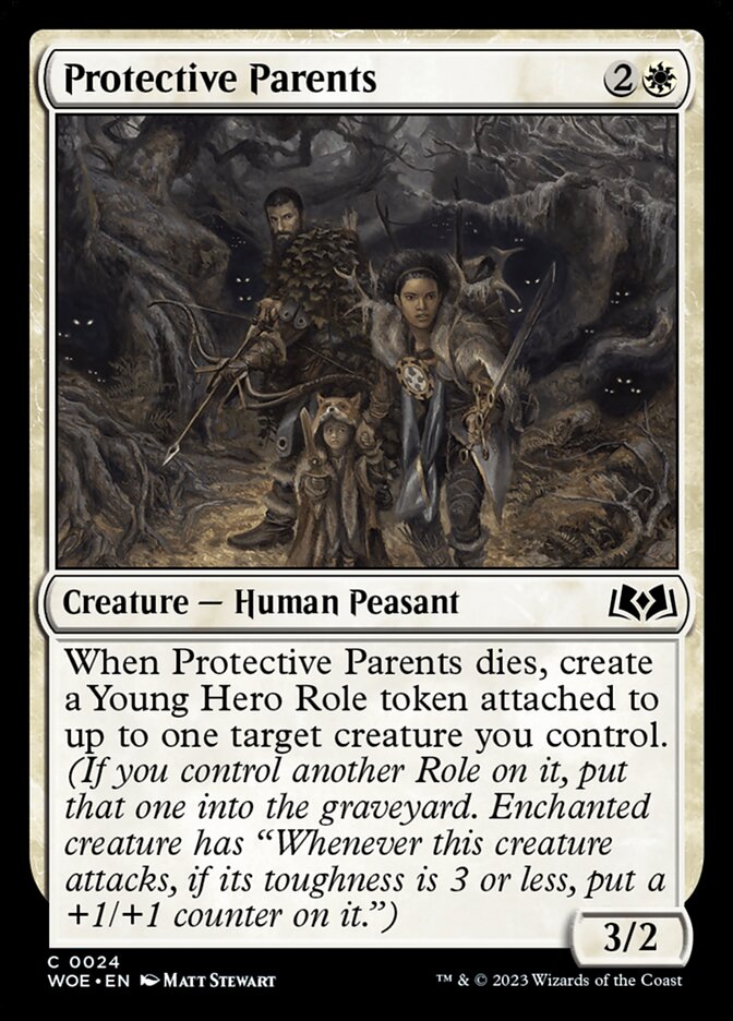 Pais Protetores / Protective Parents - Magic: The Gathering - MoxLand