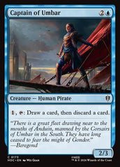 Capitã de Umbar / Captain of Umbar