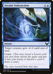 Subtração Arcana / Arcane Subtraction - Magic: The Gathering - MoxLand