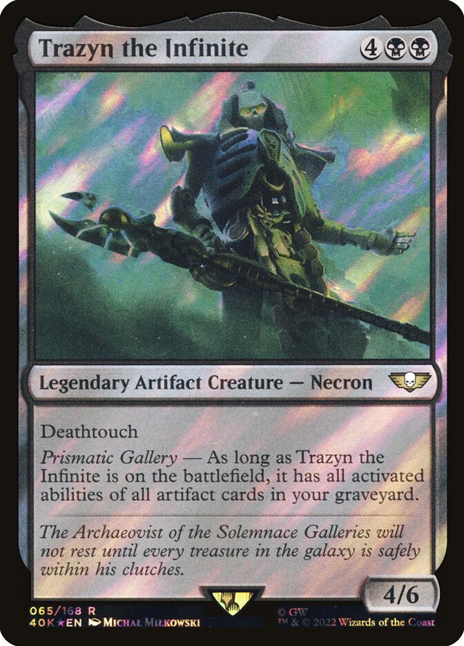 Trazyn, o Infinito / Trazyn the Infinite - Magic: The Gathering - MoxLand