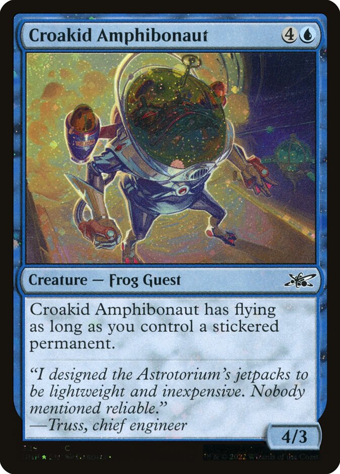 Croakid Amphibonaut - Magic: The Gathering - MoxLand