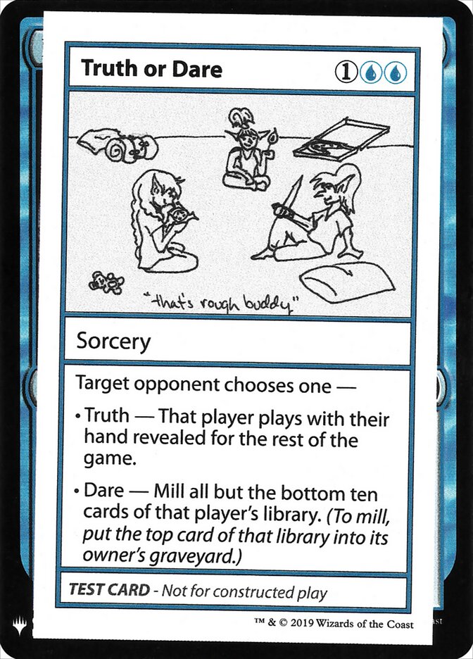 Truth or Dare - Magic: The Gathering - MoxLand