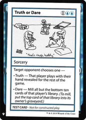Truth or Dare - Magic: The Gathering - MoxLand