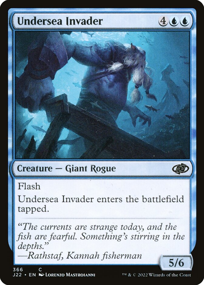 Invasor Submarino / Undersea Invader - Magic: The Gathering - MoxLand