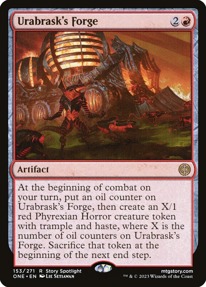 Forja de Urabrask / Urabrask's Forge - Magic: The Gathering - MoxLand