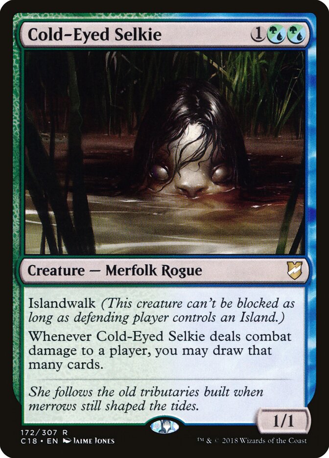 Selkie Olhos-frios / Cold-Eyed Selkie - Magic: The Gathering - MoxLand