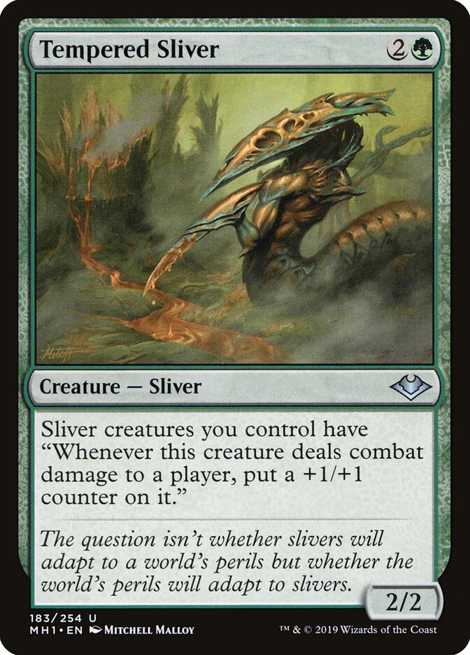 Fractius Temperado / Tempered Sliver - Magic: The Gathering - MoxLand