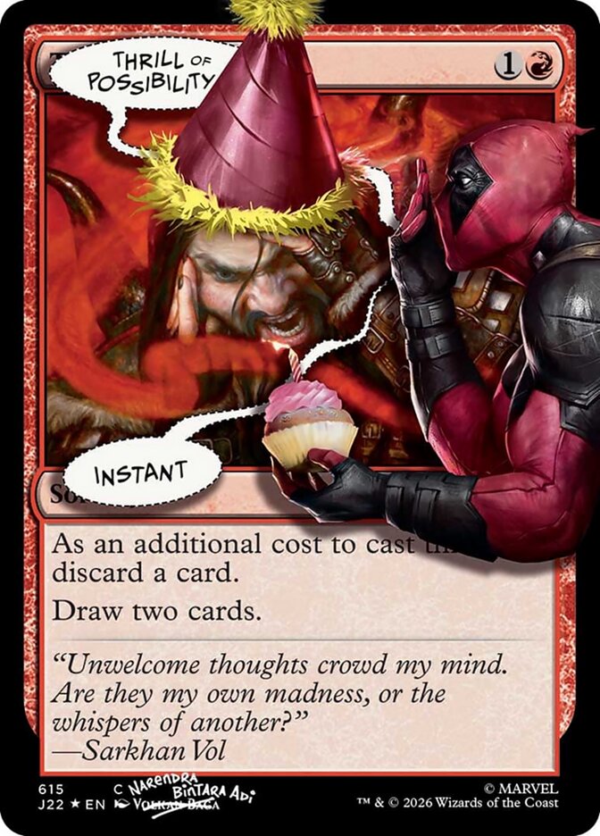 Frisson das Possibilidades / Thrill of Possibility - Magic: The Gathering - MoxLand