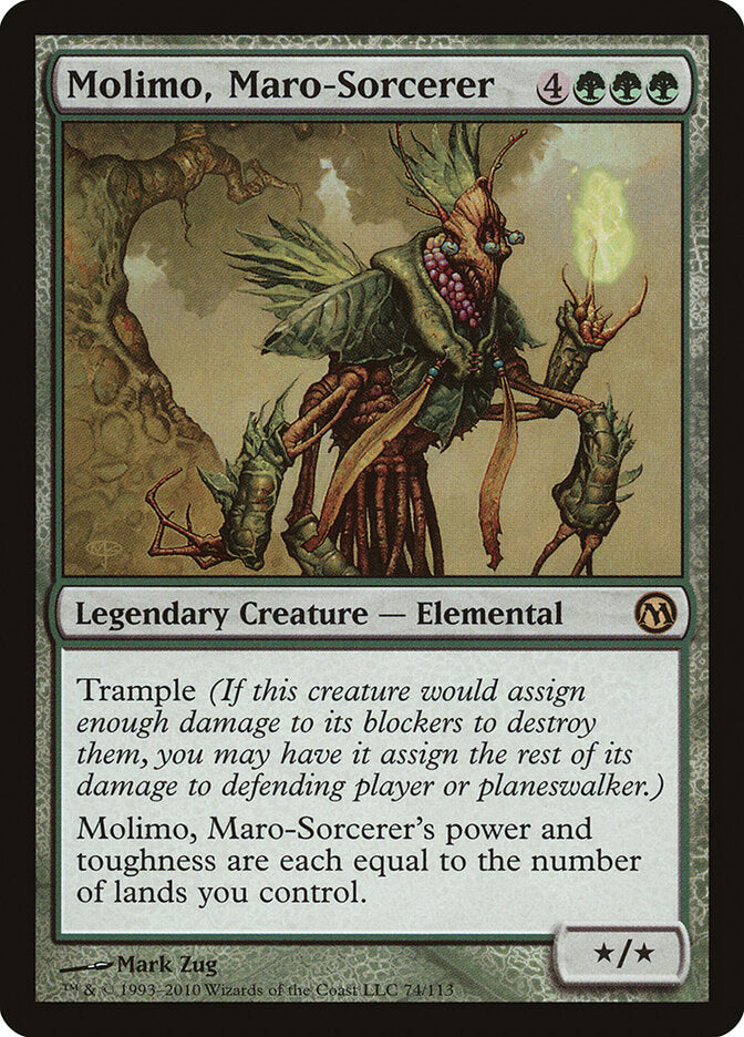 Molimo, Feiticeiro-maro / Molimo, Maro-Sorcerer - Magic: The Gathering - MoxLand