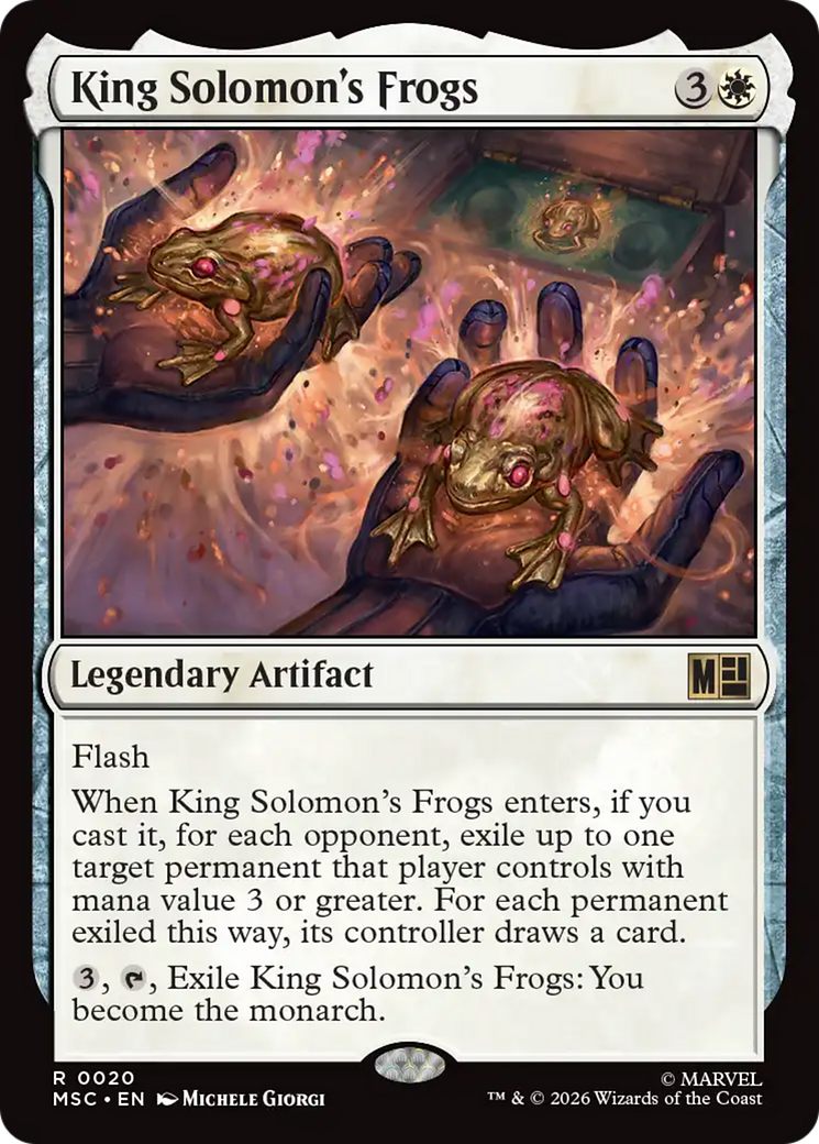 King Solomon's Frogs - Magic: The Gathering - MoxLand