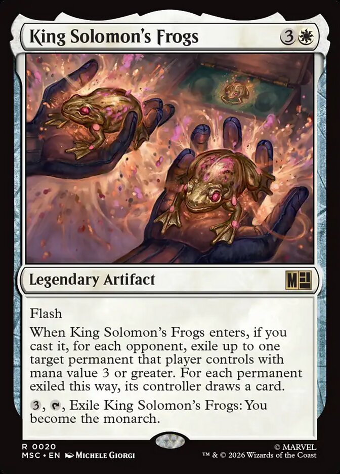 King Solomon's Frogs - Magic: The Gathering - MoxLand
